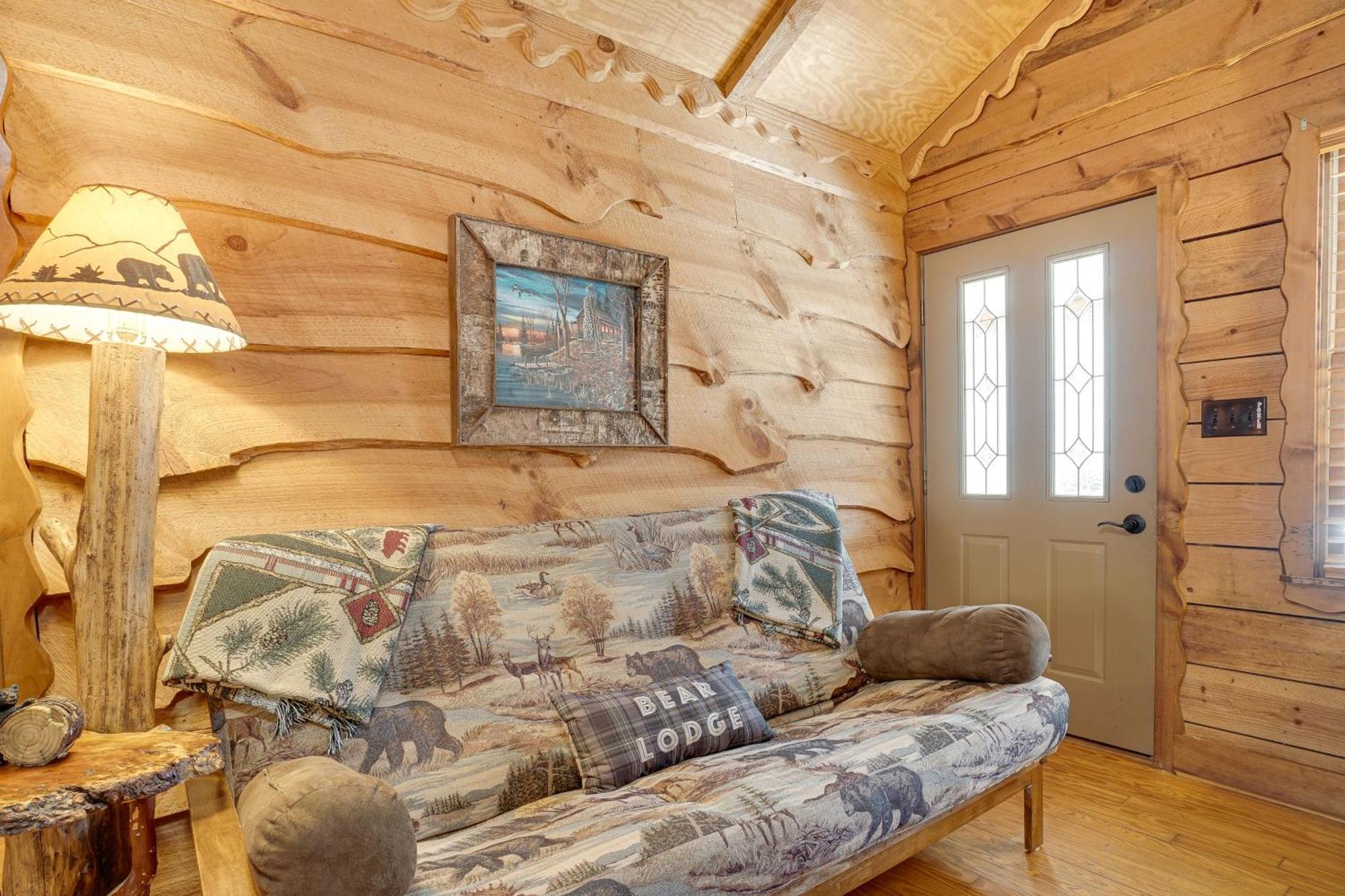 Secluded Family Retreat In Dahlonega With Hot Tub! Villa Bagian luar foto