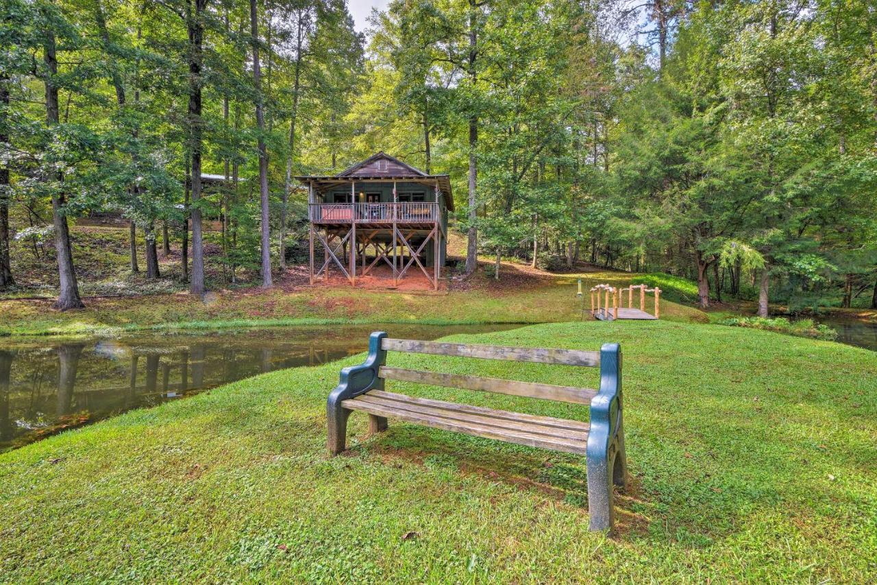 Secluded Family Retreat In Dahlonega With Hot Tub! Villa Bagian luar foto